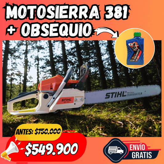 motosierra 381